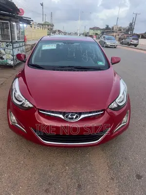 Hyundai Elantra 2015 Red