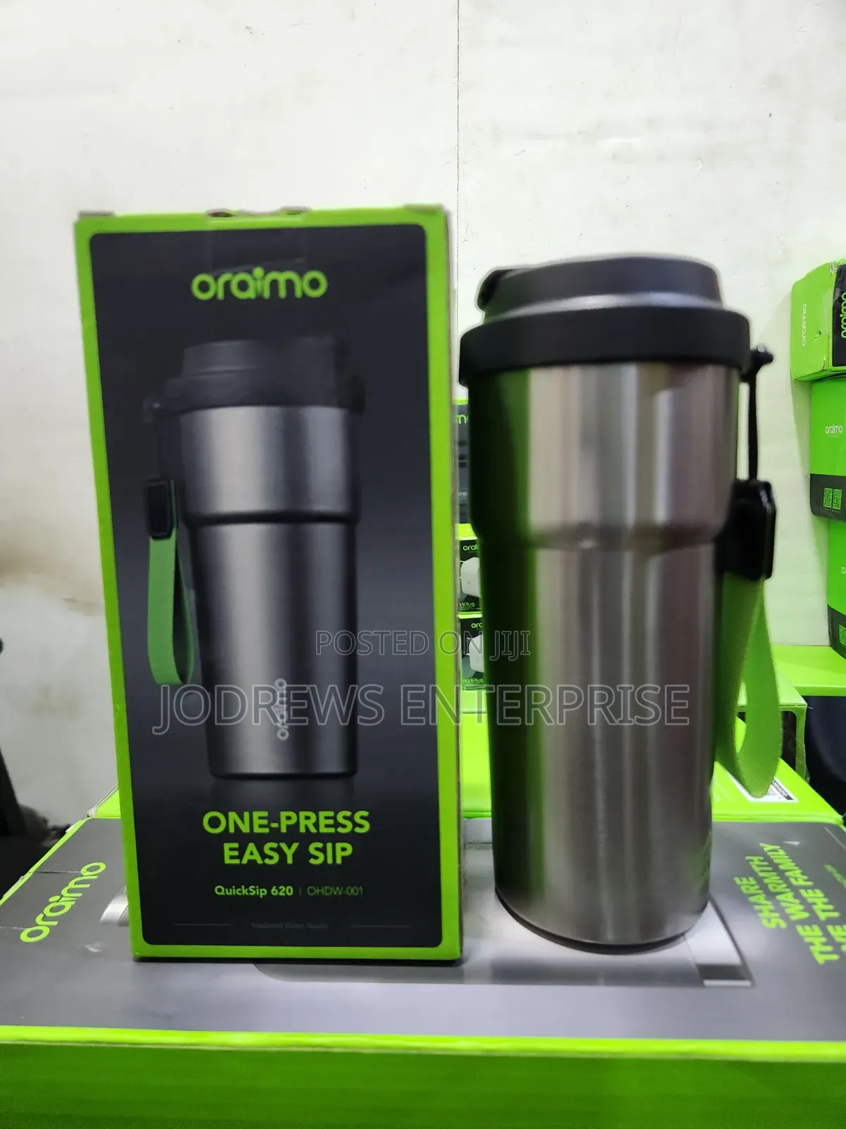 Oraimo Quicksip 620ml Temperature-locking Leakproof Water Bottle