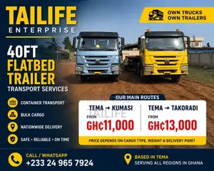 40ft Flatbed Trailer Transport Services