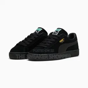 Puma Suede All Black Sneakers Original