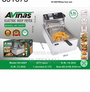 Avinas Electric Deep Fryer 6.8l