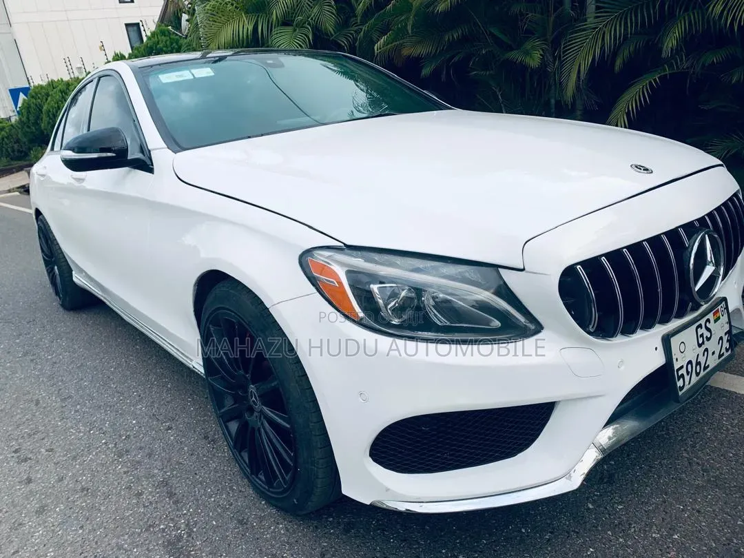 Mercedes-Benz C300 Sport 4dr AWD 4Matic Sedan (2.0L 4cyl 7A) 2015 White
