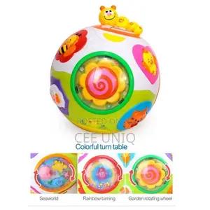 Interactive Crawling Ball for Babies With Light and Sound