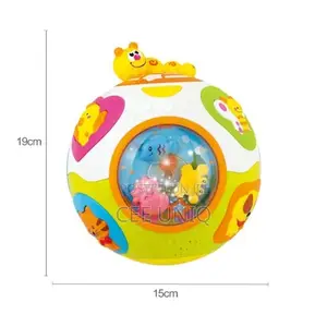 Interactive Crawling Ball for Babies With Light and Sound