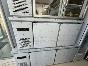 Commercial Under Counter Stainless Steel Freezer and Fridge 150cm