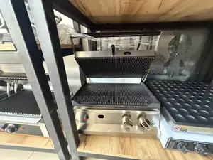 Commercial Single Panini Sandwich Toaster Gas