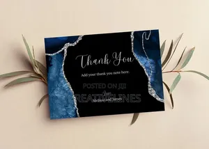 Customised Thank U Card