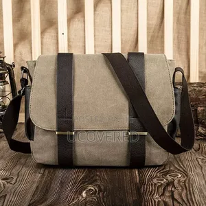Canvas Messenger Bag