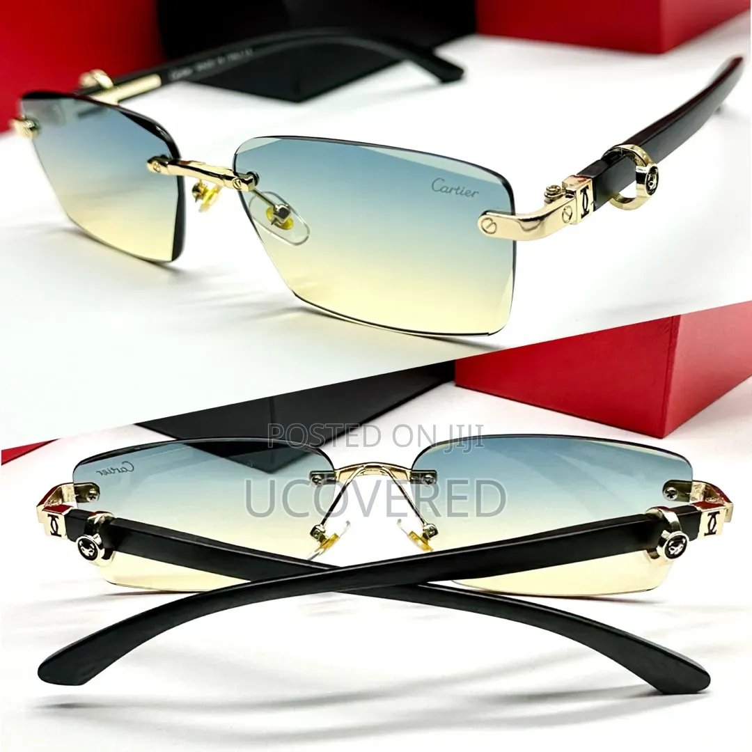 Cartier Rimless Sunglasses