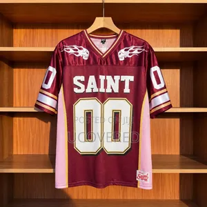 Saint Culture Retro-Style Oversize Jerseys