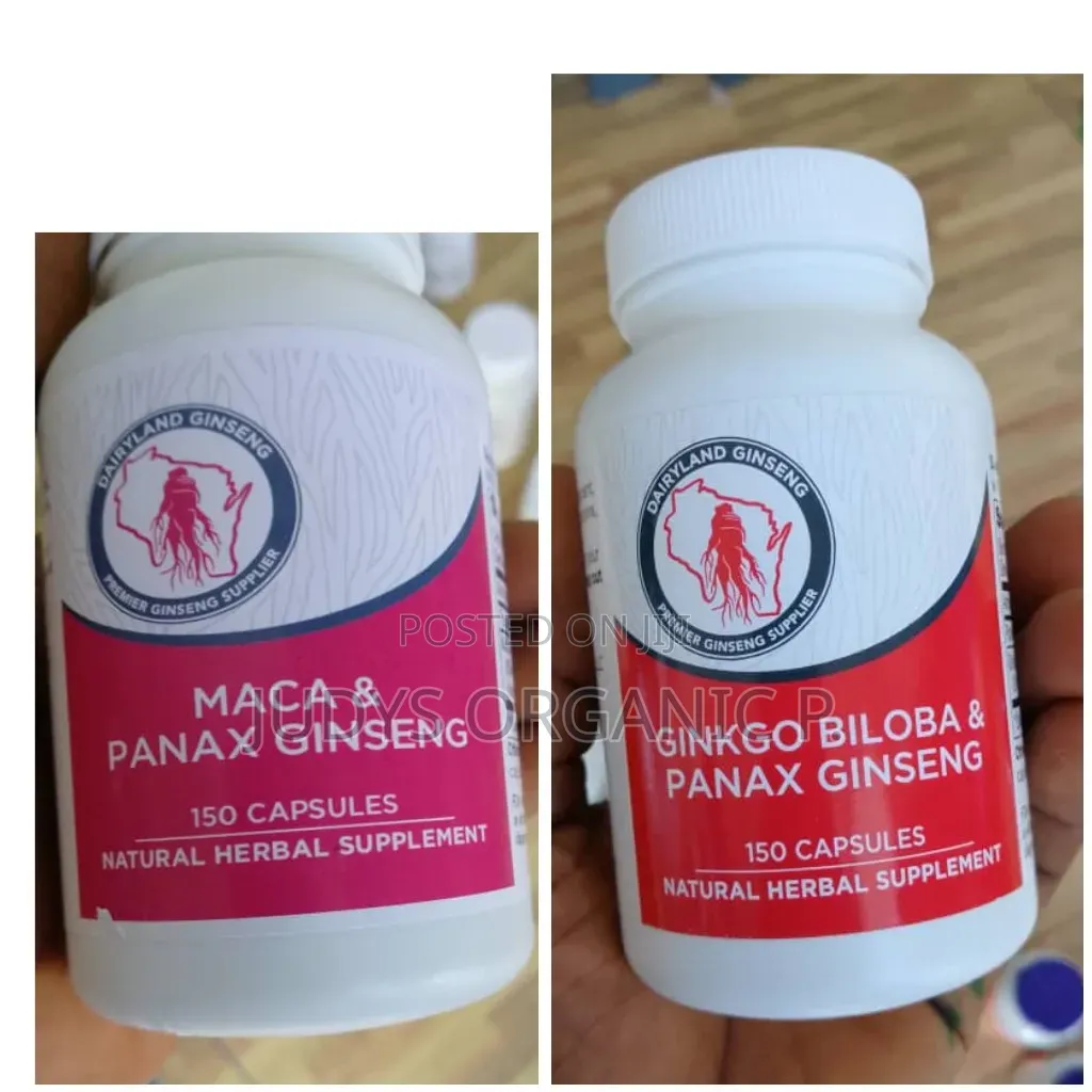 Panax Ginseng With Maca, Panax Ginseng With Gingko( Ghc420 and 500)