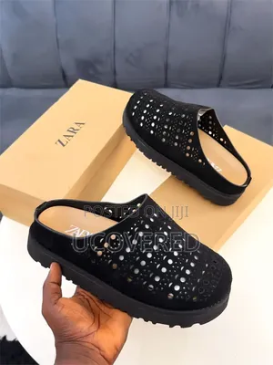 Zara Perforated Mule Flat