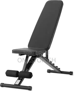 Adjustable Workout Weight Bench a Foldable and Padded Leg Rollers.