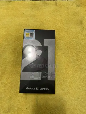 New Samsung Galaxy S21 Ultra 5G 128 GB Black