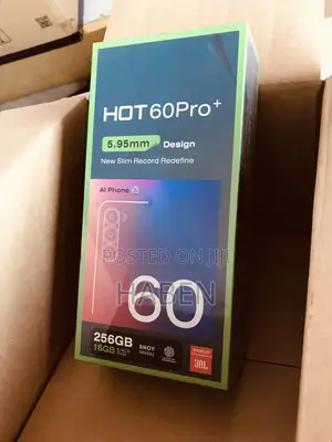 New Infinix Hot 60 Pro+ 256 GB Black