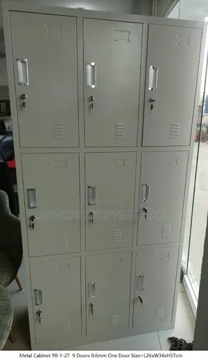9 Doors Metal Cabinet