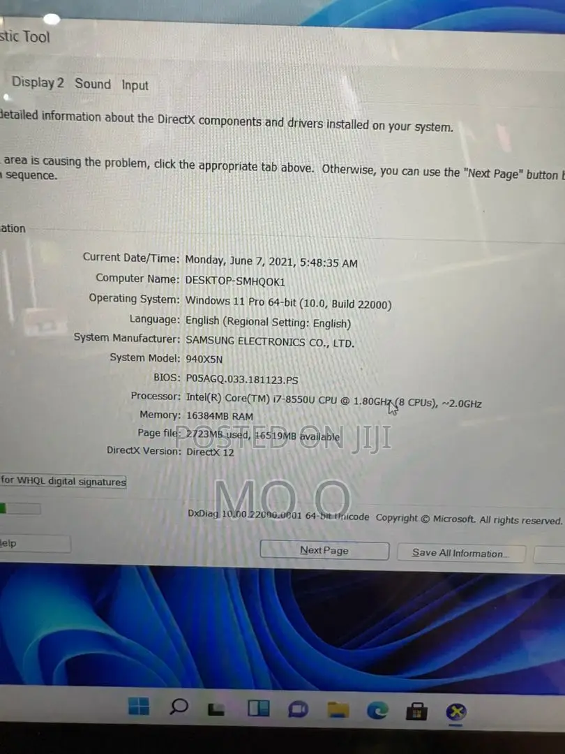 Laptop Samsung Galaxy Book4 360 16GB Intel Core i7 SSD 512GB