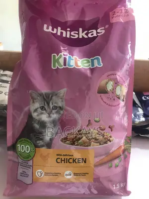 Whiskas Kitten Dry Food (2kg) - For Healthy Growth Development