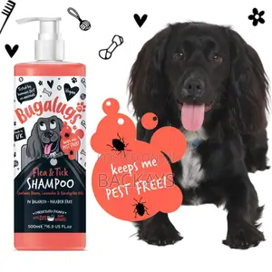 Bugalugs Flea and Tick Shampoo for Dogs - Anti-Parasite Dog Wash