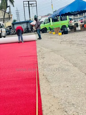 Quality Plain Red Industrial Carpet