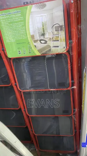 4/5/6-step Foldable Steel Ladder | Non-slip | Family Use