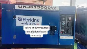 Perkins 15kva Electric Start Diesel Generator 16500watt