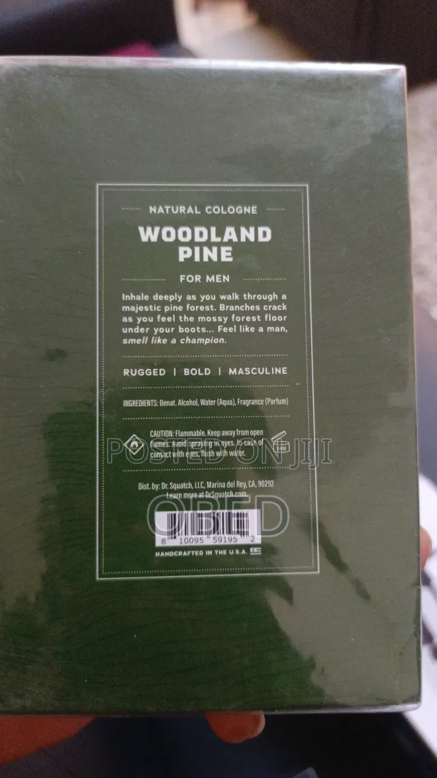 Dr. Squatch Natural Cologne for Men