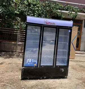 Super Good Pearl PVC-1540-28ab 3-Door Commercial Glass Display Fridge