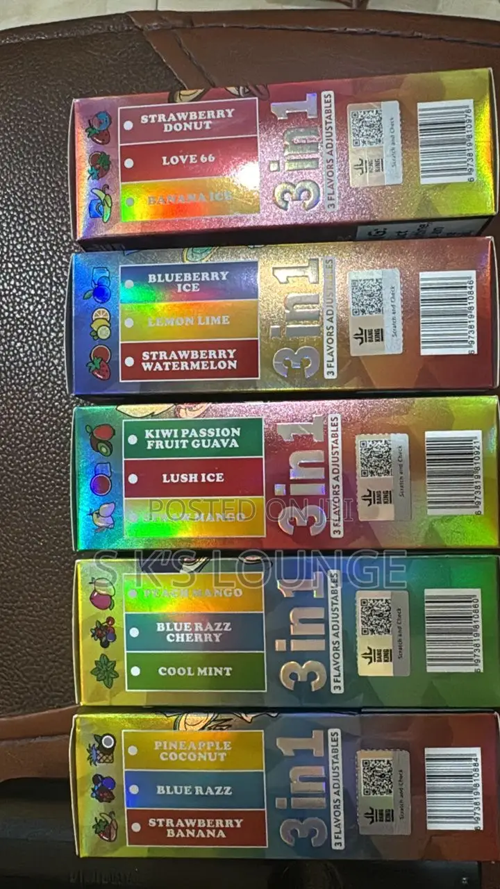 85000 Puffs Vape With 3 Different Flavors