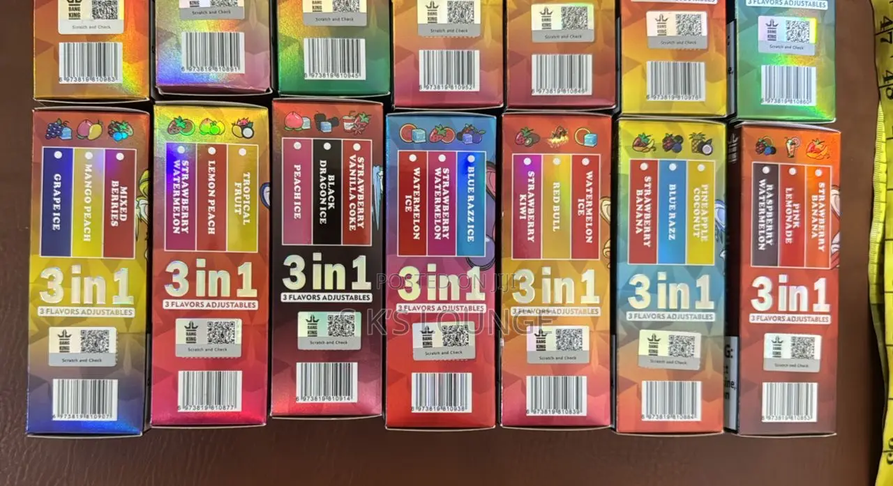 85000 Puffs Vape With 3 Different Flavors