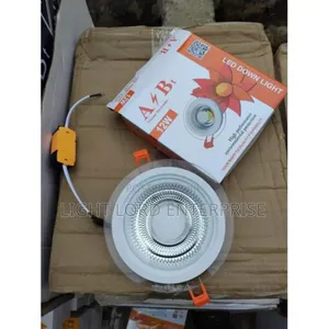 A/B Led Glass Light White and Blue