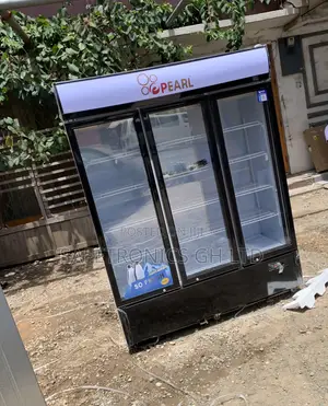 Premium Pearl PVC-1540 3-Door Commercial Glass Display Fridge