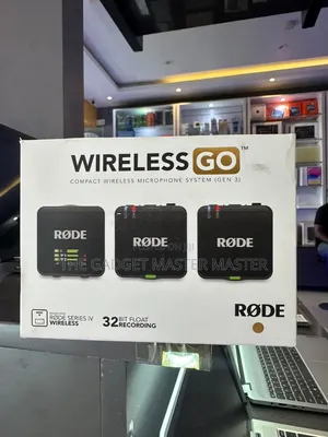 Rode Wireless Go Compact Wireless Microphone System Gen 3
