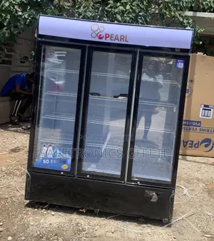 Brand New Pearl PVC-1540-28ab 3-Door Commercial Glass Display Fridge