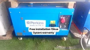Genuine Perkins 15kva Generator With Remote Start Function