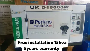 Industrial Perkins 15kva Diesel Generator With Ats Compatibility