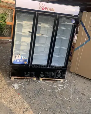 Premium Pearl PVC-1540-28ab Glass Door Beverage Cooler 