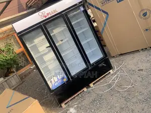 Highly Efficiently Cooling Pearl 3 Door Beverage Cooler(Glass Door)