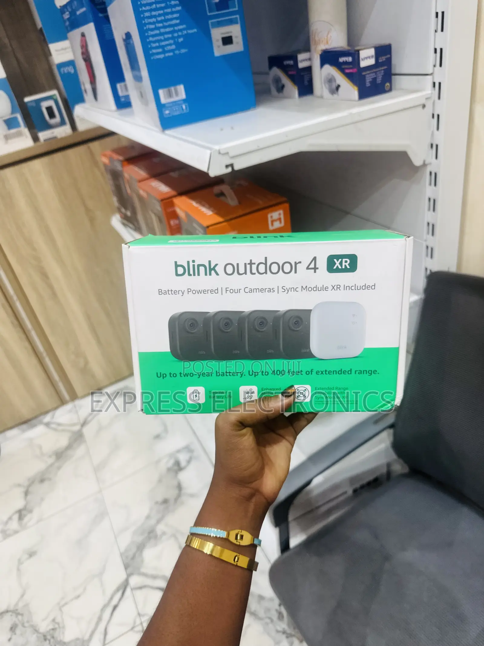 Spectacular Performance Blink Outdoor 4 Cameras