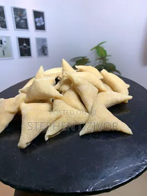 Spring Rolls and Samosa
