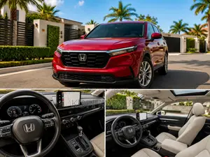 New Honda CR-V 2025 Burgundy