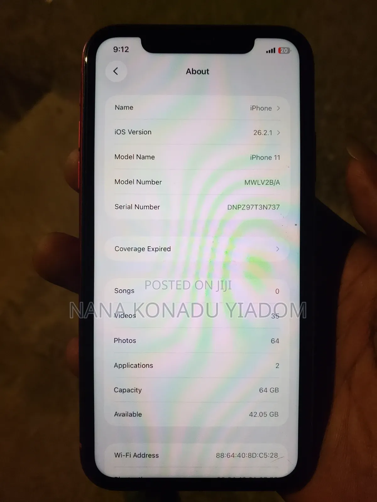 Apple iPhone 11 64 GB Red