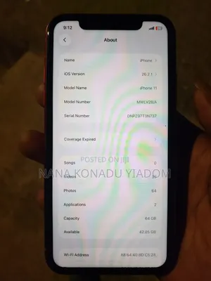 Apple iPhone 11 64 GB Red