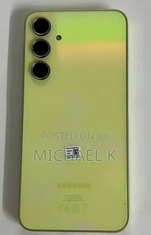 Samsung Galaxy A35 128 GB Yellow