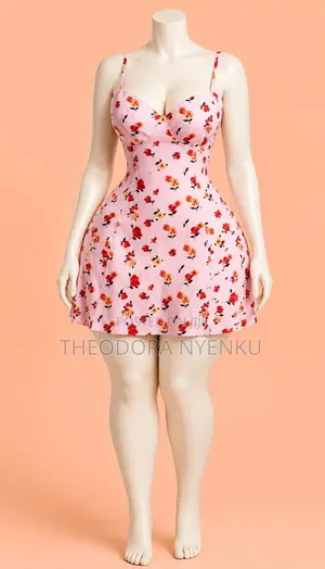Cute Peach Dress