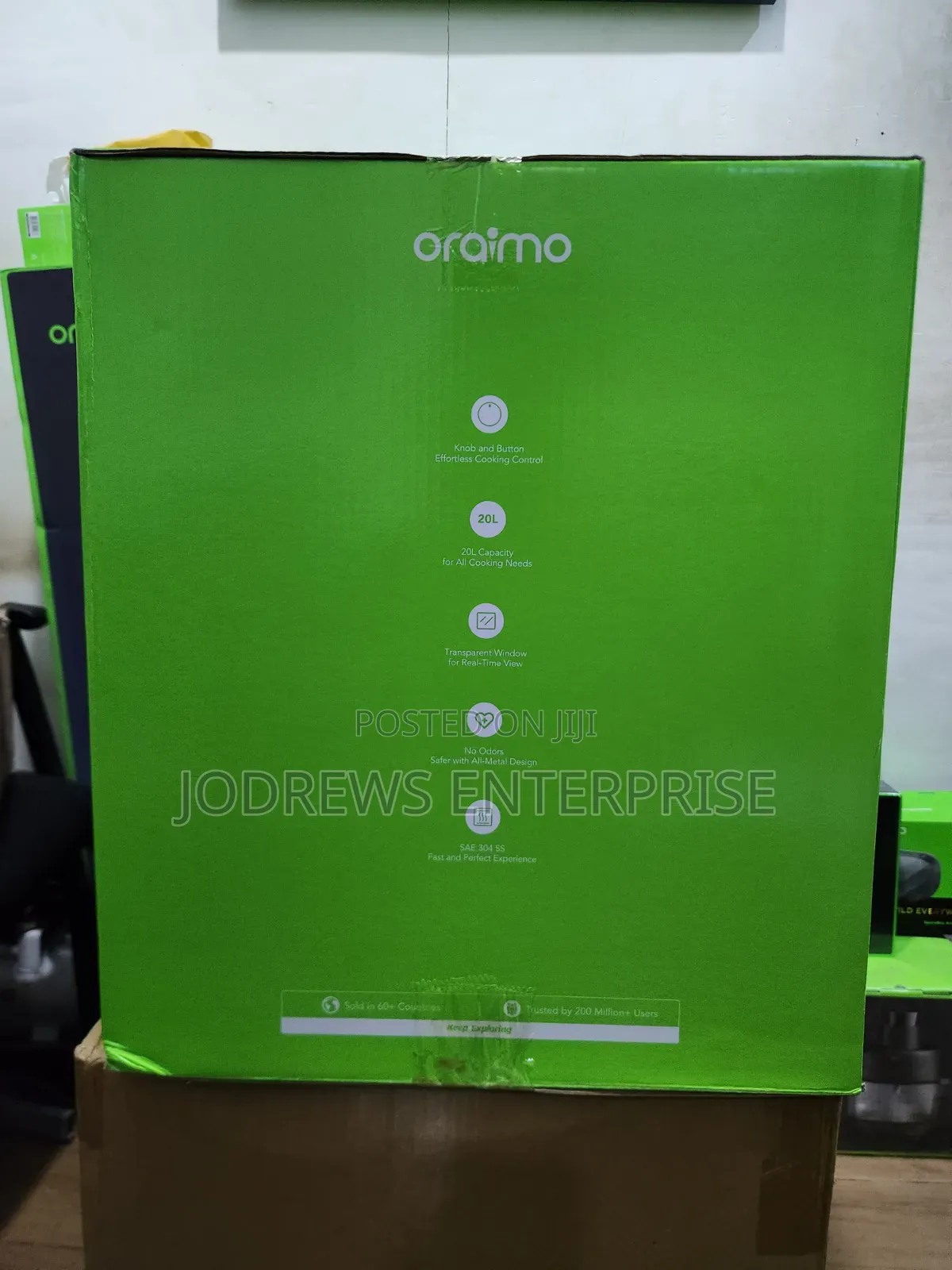 Oraimo Bakeair Pro 8-in-1 20l230°C Large-Capacity Air Oven