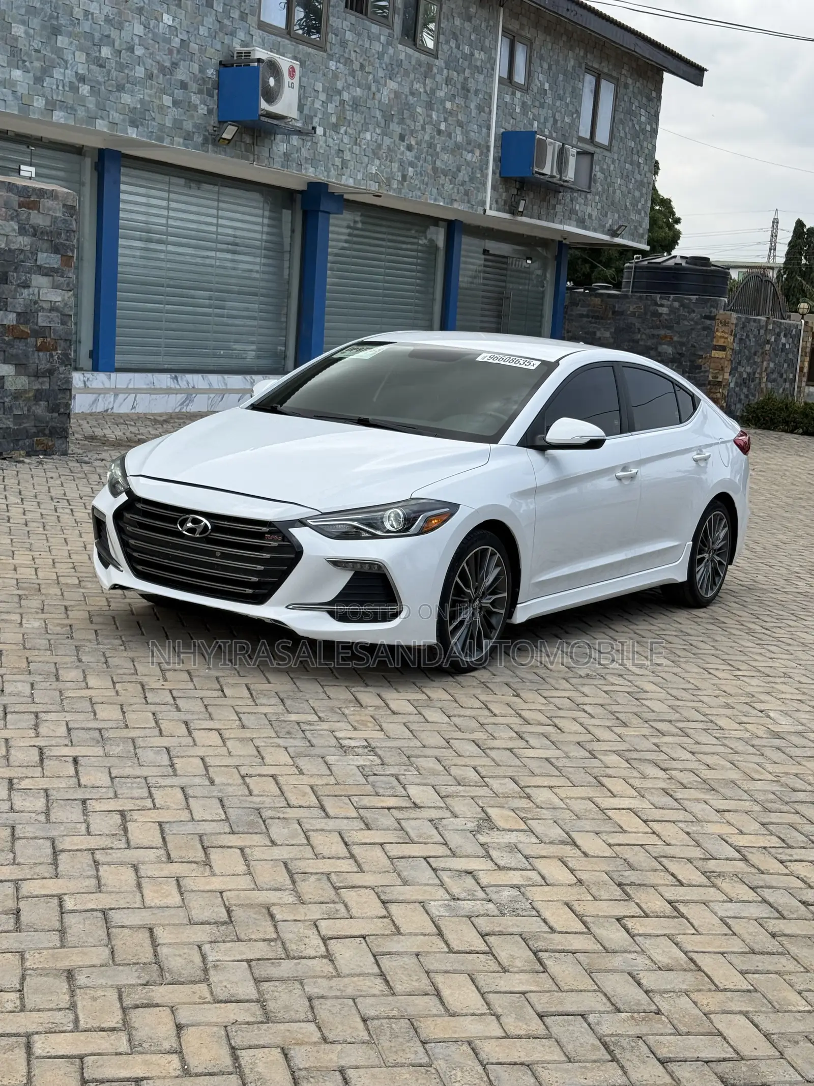 Hyundai Elantra Sport 2018 White