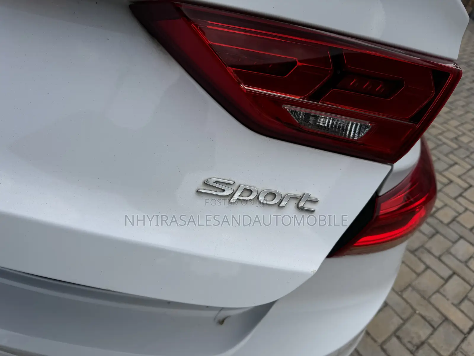 Hyundai Elantra Sport 2018 White