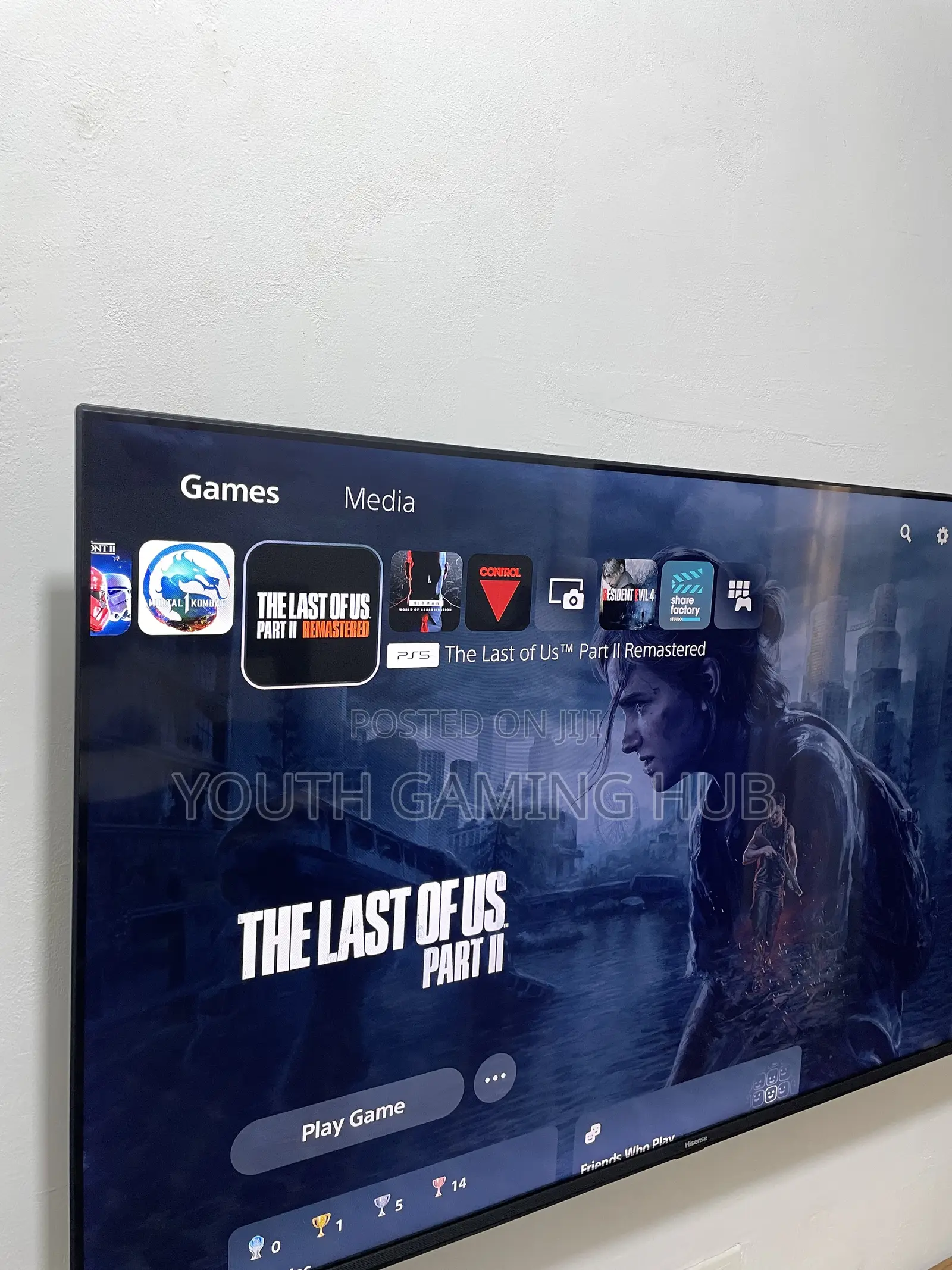 The Last of Us Part 2 Remastered (Ps5) Game Account