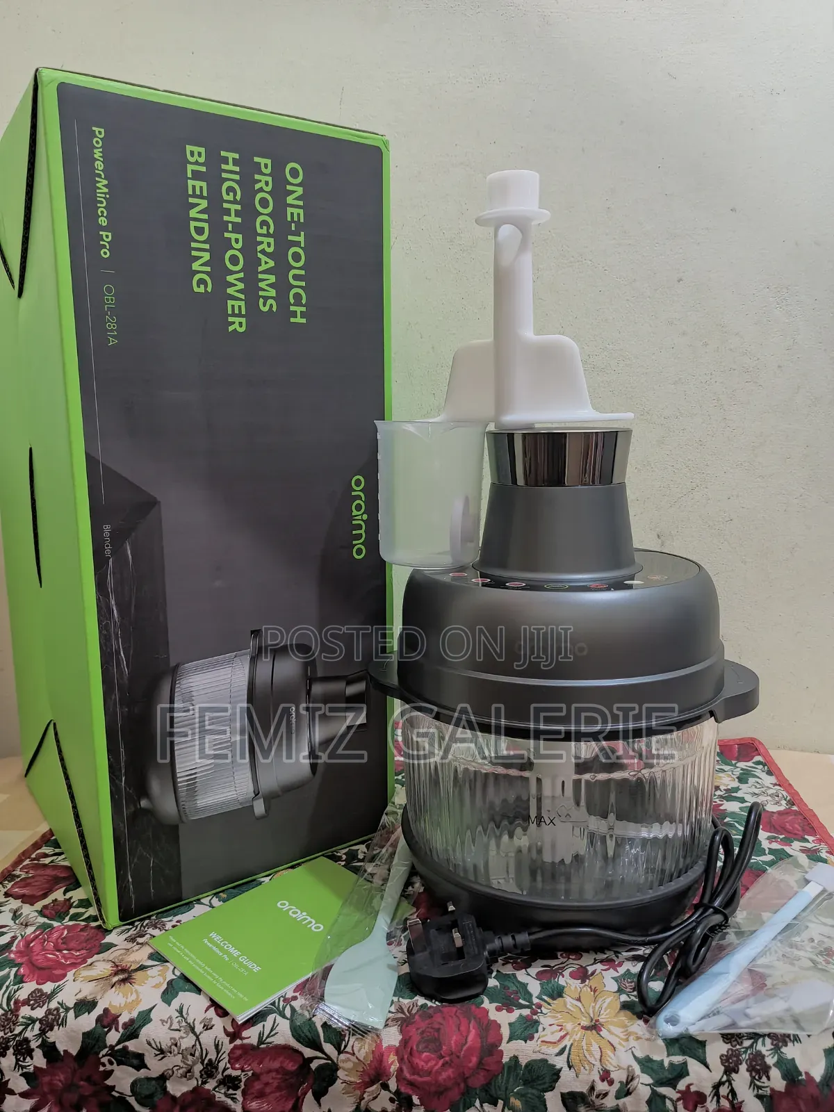 Oraimo Powermince Pro 600w 5l Smart Control Blender